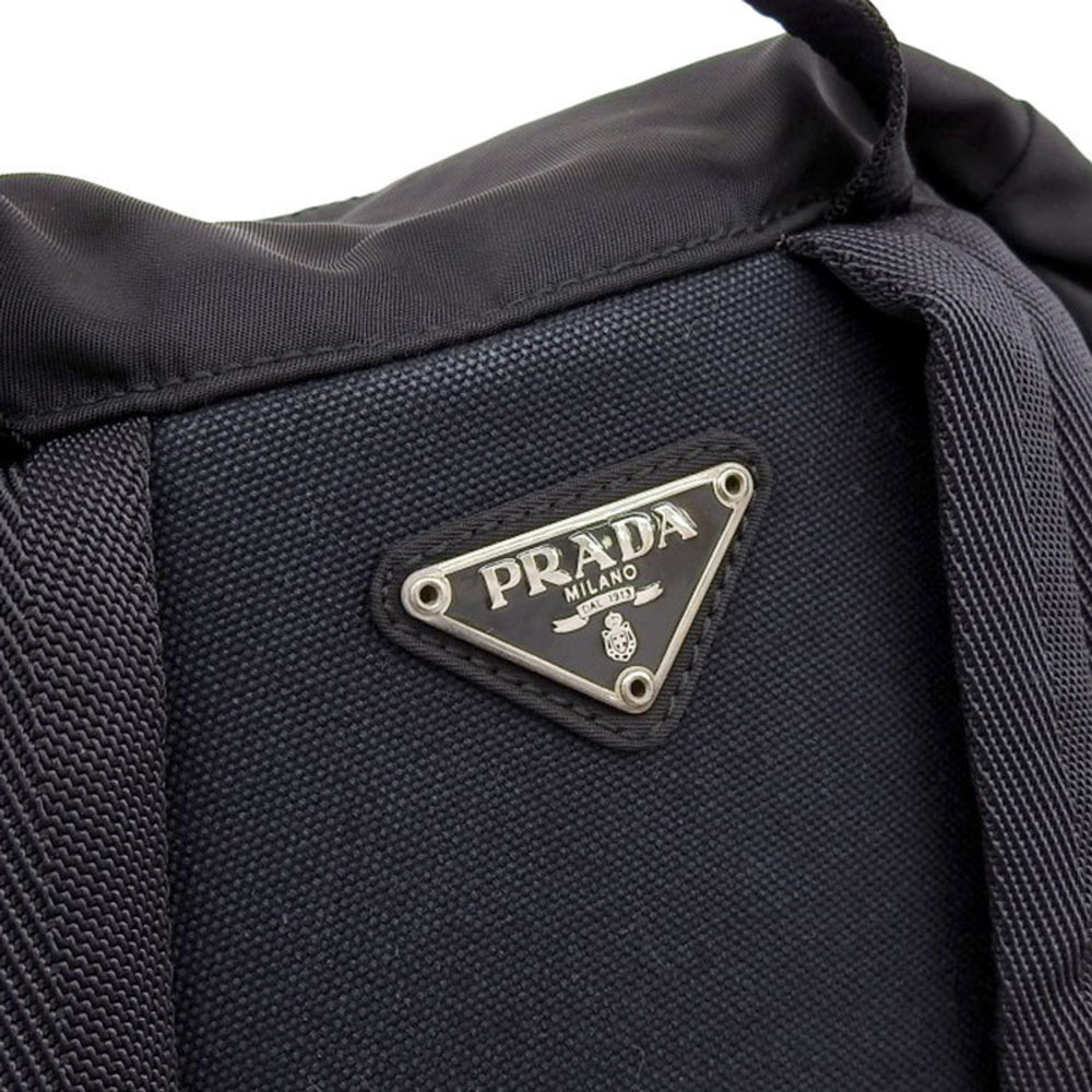 Prada Backpack Nylon Black Rucksack - image 4